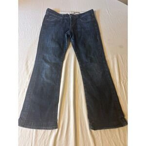 Mavi Bootcut Jeans Womens 29x32 Dark Wash Blue Low Rise Stretch Denim
